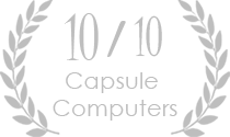 10 out of 10 from Capsule Computers